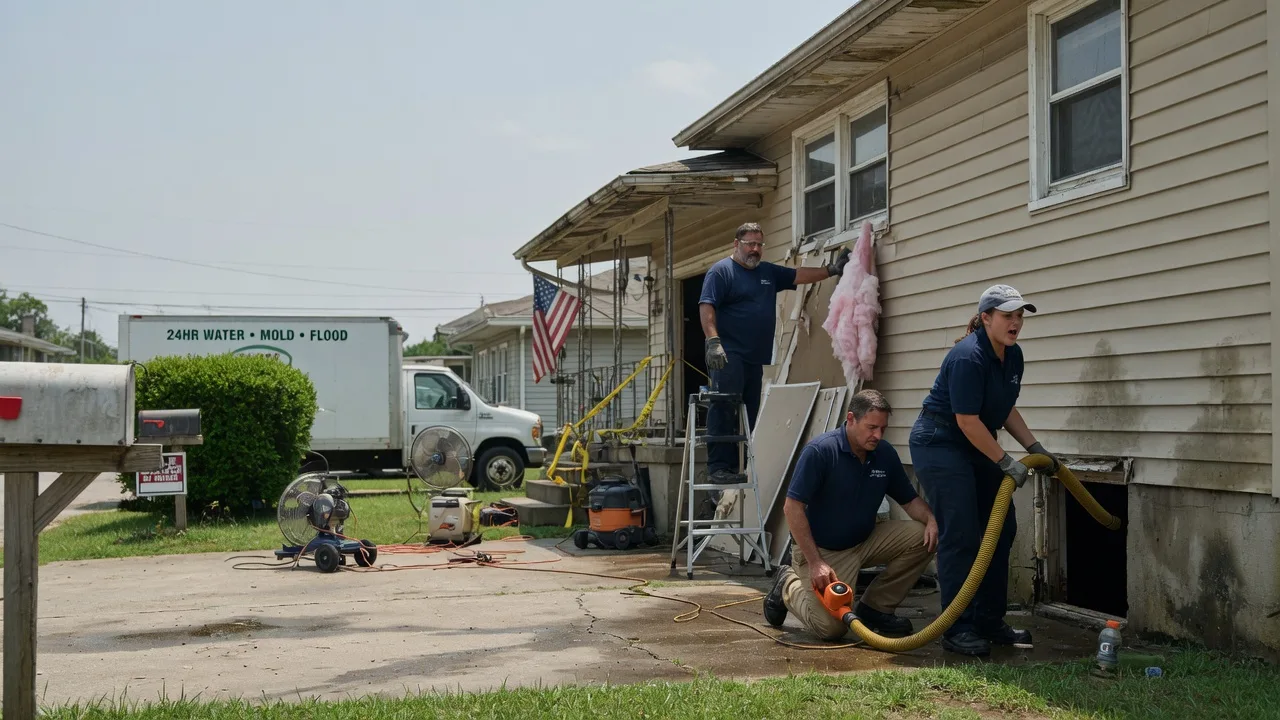 Water Damage Repair in Rison, AR near me